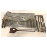 CUMMINS HEX SET & CRAFTSMAN CHISELS