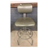 VINTAGE SWIVEL STOOL 39" TALL