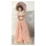 FRANKLIN HEIRLOOM GIBSON GIRL BRIDESMAID DOLL