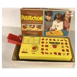 PERFECTION BOARD GAME, WORKS