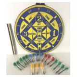 VINTAGE BASEBALL DART BOARD