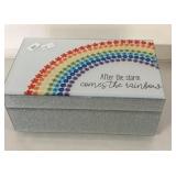 AFTER THE STORM COME RAINBOW DRESSER BOX