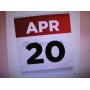April 20th @ 6 pm