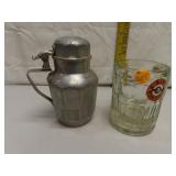 Viko Aluminum Syrup Pitcher & Small A&W