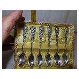 6 Silverplate Fancy 5 O