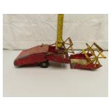 Vintage Massey Harris Combine with Extra Head
