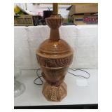 NO SHIPPING -Mid-Century Chalkware Table Lamp