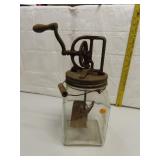 Antique 4 Quart Dazey Butter Churn (missing 2