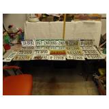 Mixed Lot of License Plates (Nebraska & Colorado)