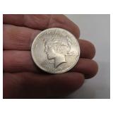 1927D PEACE Silver Dollar