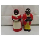 Vintage F&F Plastic Aunt Jemima & Uncle Moses