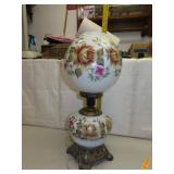 NO SHIPPING -Vintage Hurricane Lamp (missing