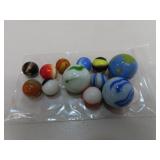 12 Vintage Marbles