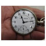 Antique Hamilton Pocket Watch in Salesmans Case