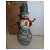 Jim Shore Snowman in Box 10"