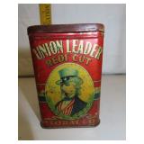 Vintage Union Leader Redi Cut Tobacco Tin
