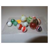 12 Vintage Marbles
