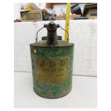 NO SHIPPING -Vintage John Deere 5 Gallon Motor