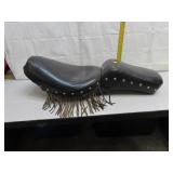 Vintage Motor Cycle Seat (needs some repairs)