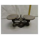 Antique Balance Scale (1 pan has a bend)