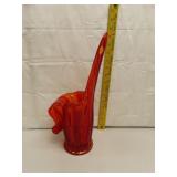 Vintage Amberina Pitcher 14"
