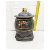 McCoy Pot Belly Stove Cookie Jar 10&1/4"