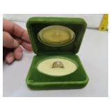 3.63 grams 10K Gold & Diamond Ring Size 6.5
