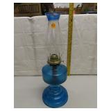 Vintage Oil Lamp 18&1/2" Overall