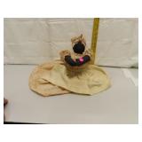 Vintage Black Mammy Toilet Paper Roll Doll