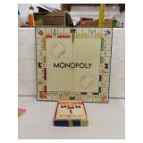 Antique Monopoly Board Game #6 Jr Edition