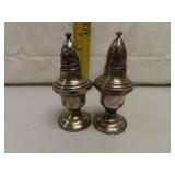 Sterling Silver (Weighted Bases) Salt & Pepper