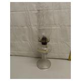 Antique P. & A. Oil Lamp 15&1/4" to top of chimney