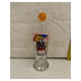 Vintage Bud Light Spuds Mackenzie Beer Glass