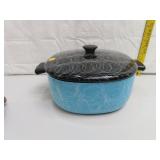 Vintage Serendipity Spaghetti Drizzle Enamelware