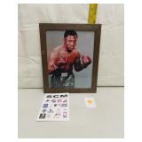 George Foreman 8x10 Signed Photo COA Framed