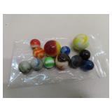 12 Vintage Marbles