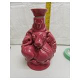 Rare Antique Zodiac Whiskey Decanter 10"