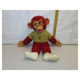Vintage Stuffed Monkey 19"