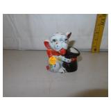 Vintage Porcelain Dog Toothpick Holder (Made in