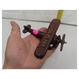 Boydï¿½s Bear Cast-Iron Toy Plane