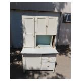 NO SHIPPING -Antique Hoosier Cabinet - Will Need