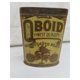 Vintage Q-Boid Tobacco Tin