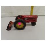 Vintage Hubley Jr Tractor & Disc (Tractor = 7")