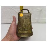 Antique Cow Bell (No 2 with Partial Label)