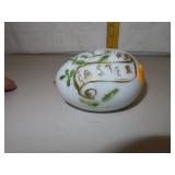 Antique Blown Glass Easter Egg 4" x 2&3/4"
