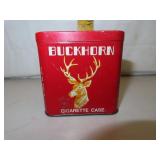 Vintage Buckhorn Cigarette Tin