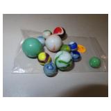 12 Vintage Marbles
