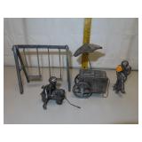 4 Pieces of Park City Pewter Figurines by Michael