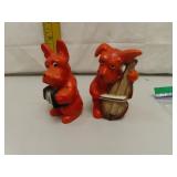 Vintage Germany Dog Salt & Pepper Shakers