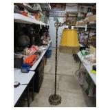 NO SHIPPING -Antique Ornate Floor Lamp
